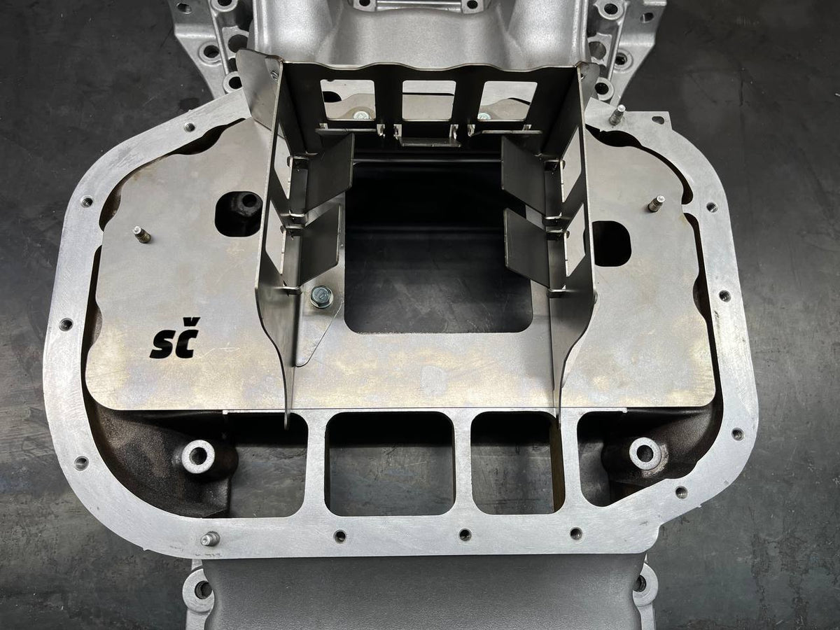 3UZ-FE VVTI Lexus LS430 Rear Sump Oil Pan Baffle Anti Oil Starvation Upgrade