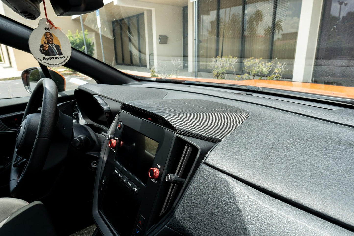 3D Carbon Center Hood Overlay Kit - 2022+ Subaru WRX