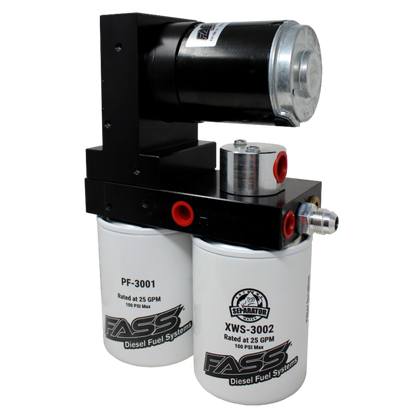 FASS 01-10 GM 2500/3500 Duramax 165gph Titanium Series Fuel Air Separation System TS C10 165G