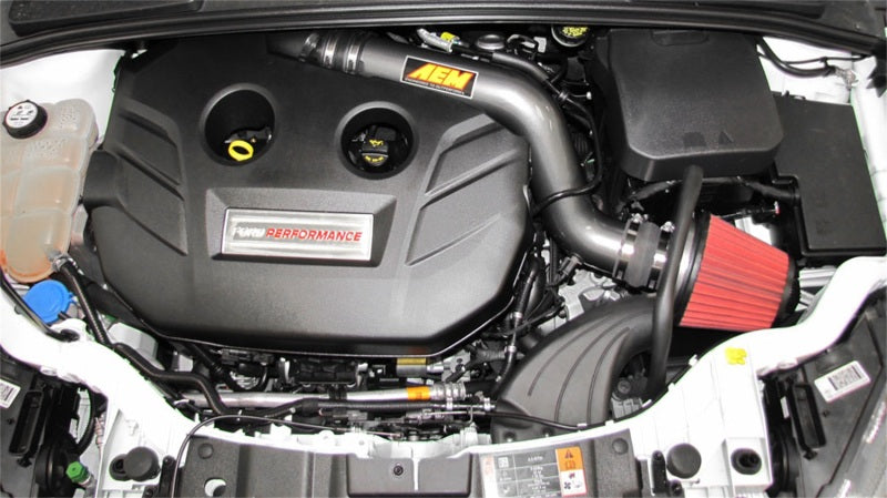 AEM Induction AEM 16-18 Ford Focus RS L4-2.3L F/I Gunmetal Gray Cold Air Intake 21-852C