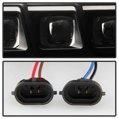 Spyder 16-20 Toyota Tacoma LED Model Only High-Power LED Headlights - Black PRO-YD-TT16LEDAP-BK 5088390