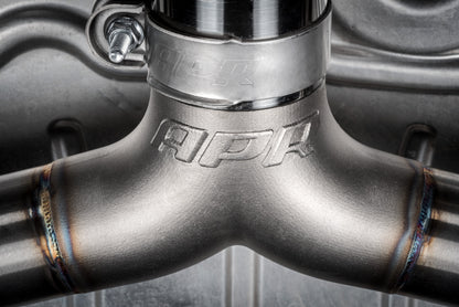APR Catback Exhaust System (w/ Front Muffler) - GTI (MK7)