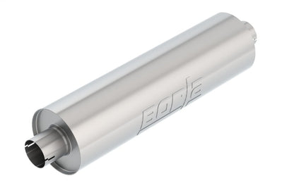 Borla Heavy Duty (Truck) 2.75in Center-Center 24in x 6.75in Round (Notched) Specialty Muffler 400130