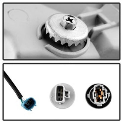 SPYDER Xtune Toyota Tundra Double Cab 05-06 OEM Style Headlights & Corner Lights Black HD-JH-TTUN05-AM-BK 9034336