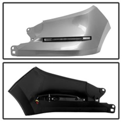 Spyder Toyota Tundra 14-16 Daytime LED Running Lights System-Silver FL-DRL-TTU2014-SIL 9032714