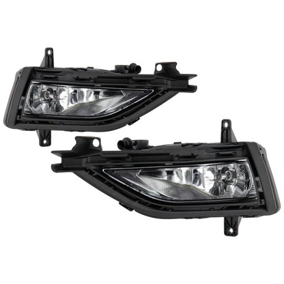 Spyder VW Golf 18-20 OEM Style Fog Lights w/Universal Switch - Clear (FL-VG2018-C) 5087157