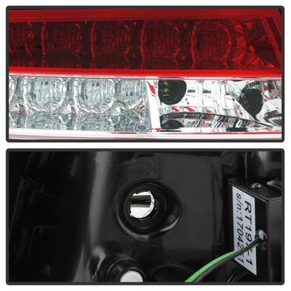 Spyder 09-12 Audi A6 LED Tail Lights - Red Clear (ALT-YD-AA609-LED-RC) 5085191