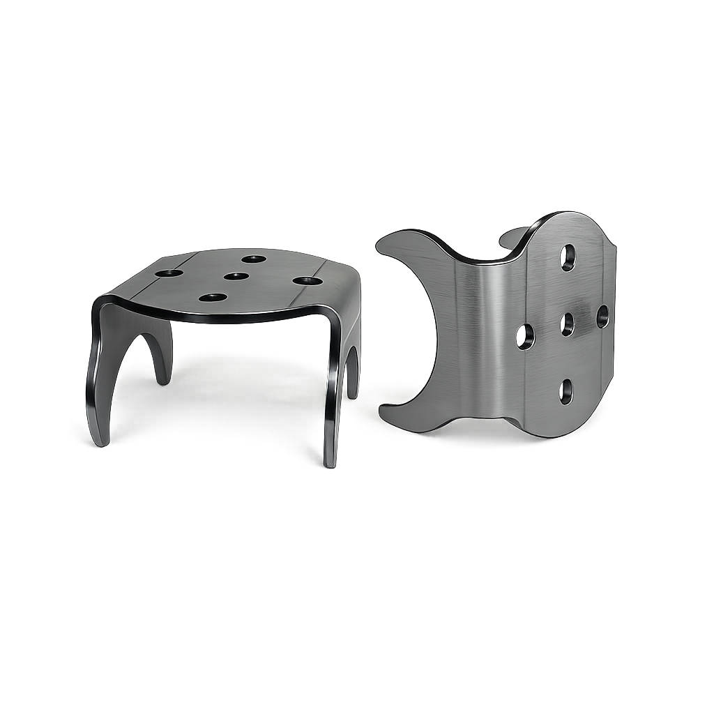 Over Axle Air Bag Mounts for 3" Axles - Multi-Pattern (Weld-On)