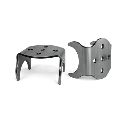Over Axle Air Bag Mounts for 3" Axles - Multi-Pattern (Weld-On)