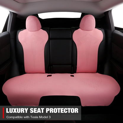 2017-2023 Tesla Model 3 Seat Covers Cushions V1 Suede Leather