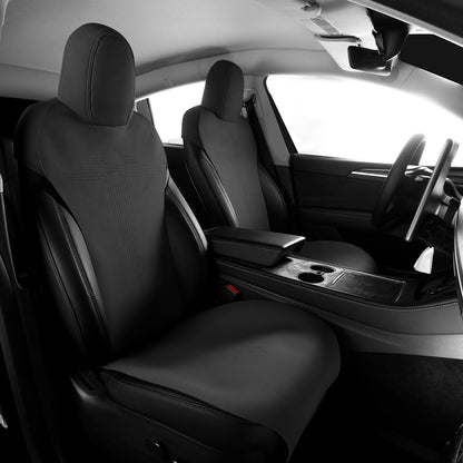 2017-2023 Tesla Model 3 Seat Covers Cushions V1 Suede Leather