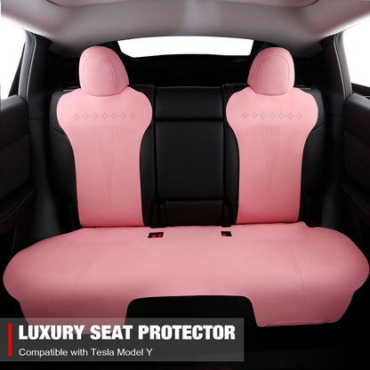 2020-2024 Tesla Model Y Seat Covers Cushions V2 Suede Leather