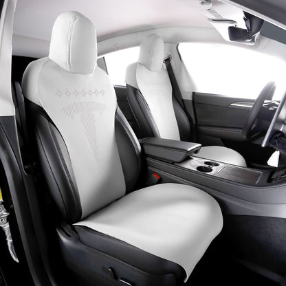 2020-2024 Tesla Model Y Seat Covers Cushions V2 Suede Leather
