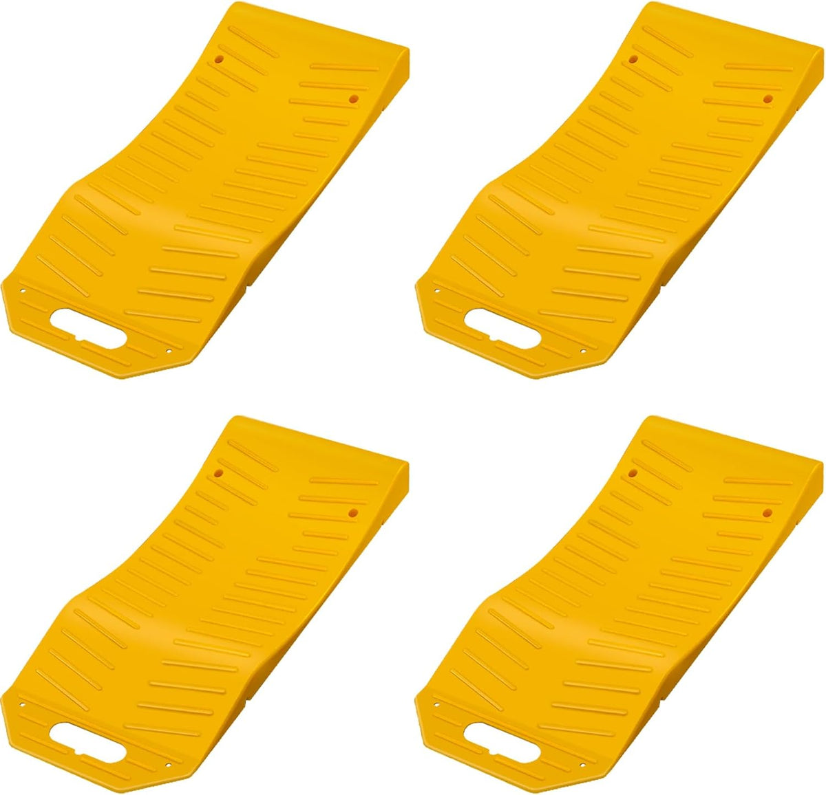 4 Pack Tire Saver Ramps with Anti-Slip Pads