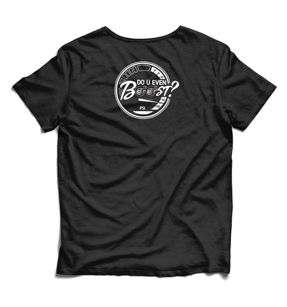 DUEB Eat Sleep Boost Repeat Crew Neck T-Shirts (Yellow Design)