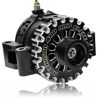 Mechman 400 Amp Billet Elite Series Alternator 1995-1998 Ford 7.3L Power Stroke Diesel