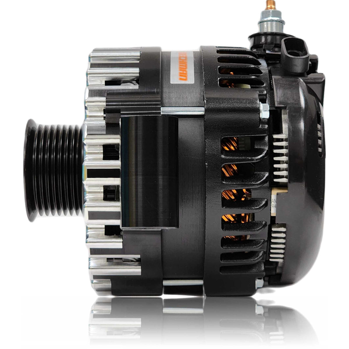 Mechman 400 Amp Billet Elite Series Alternator 2008-2010 Ford 6.4L Power Stroke Super Duty