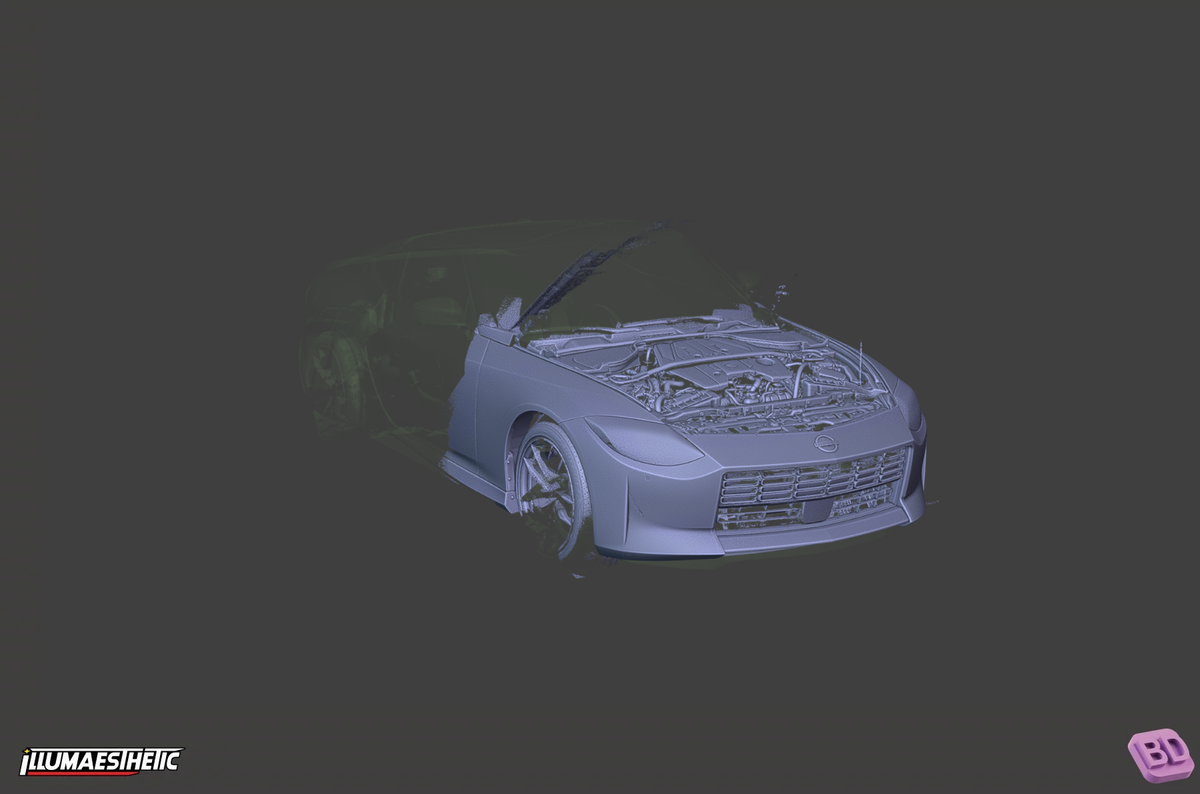 Nissan 400Z (RZ34) 3D Scan (2022+)