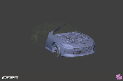 Nissan 400Z (RZ34) 3D Scan (2022+)