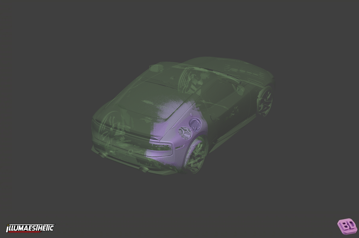Nissan 400Z (RZ34) 3D Scan (2022+)