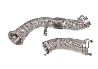 BMW S68 MaxFlow Downpipes G9X M5 / X5M60i / X6M60i / LCI X5M/X6M - Yonristic Performance