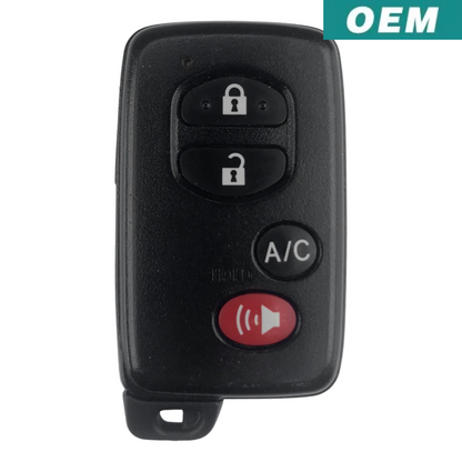 Toyota Prius 2010-2015 OEM 4 Button Smart Key FCC: HYQ14ACX | GNE Board 5290