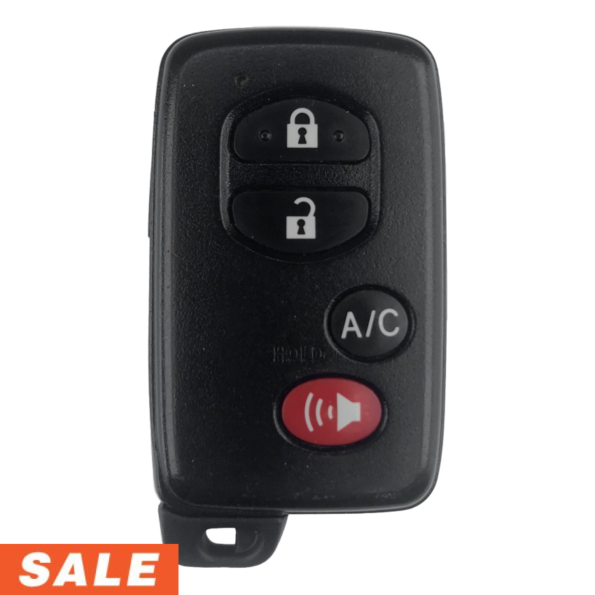 Toyota Prius 4 Button Smart Key 2010-2011 For HYQ14AAB 3370 Board | Aftermarket