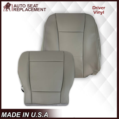 2015-2020 Ford F150 XL STX Work-Truck Base W/T Single-Cab Gray Seat Covers