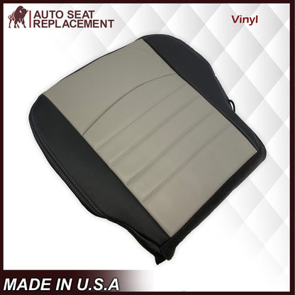 2009 2010 2011 2012 Dodge Ram Work Truck Replacement Vinyl Seat Covers 2-Tone Gray/Dark Gray: Choose your side