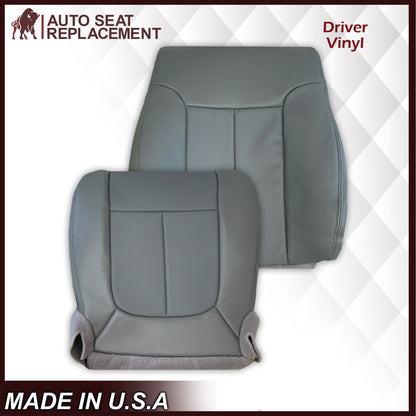 2009-2014 Ford F-150 XL WORK TRUCK in Steel Gray Synthetic Leather: Choose From Variants