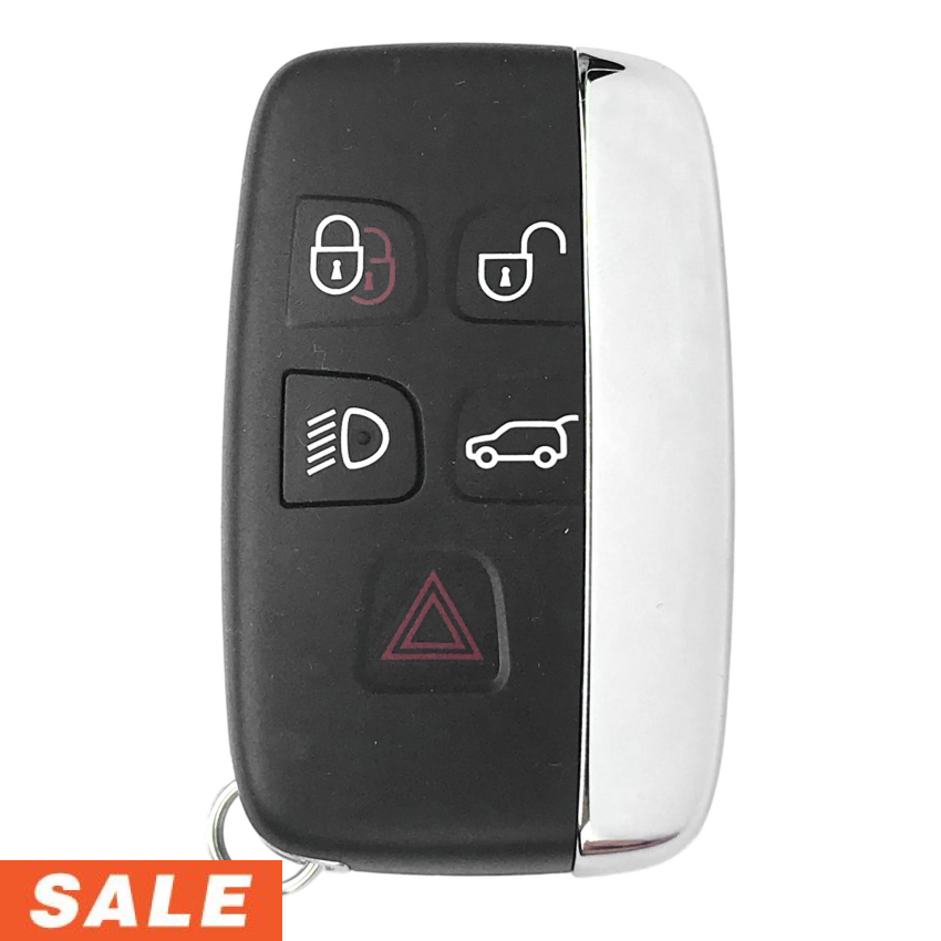 5 Button Smart Key for Jaguar, Land Rover, Range Rover 2011-2020 for FCC: KOBJTF10A