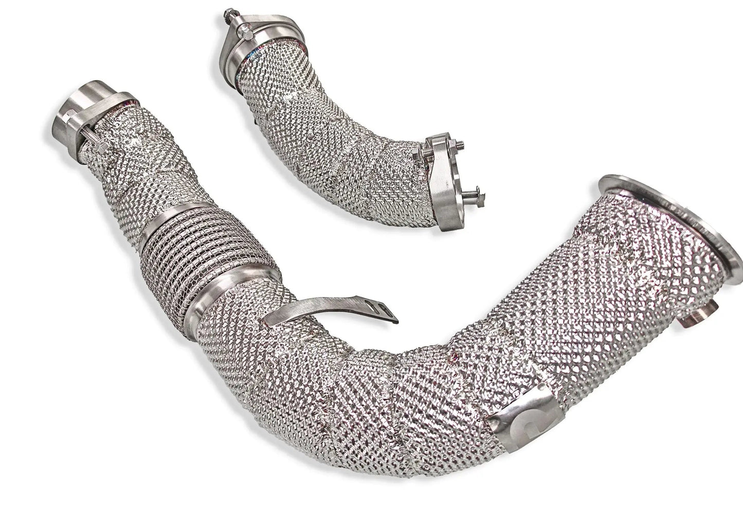 BMW S68 MaxFlow Downpipes G9X M5 / X5M60i / X6M60i / LCI X5M/X6M - Yonristic Performance