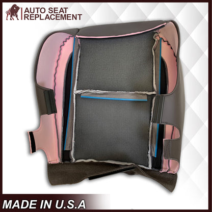2007-2014 Cadillac Escalade Platinum Edition Replacement Synthetic Leather or Genuine Leather Seat Cover In Brown