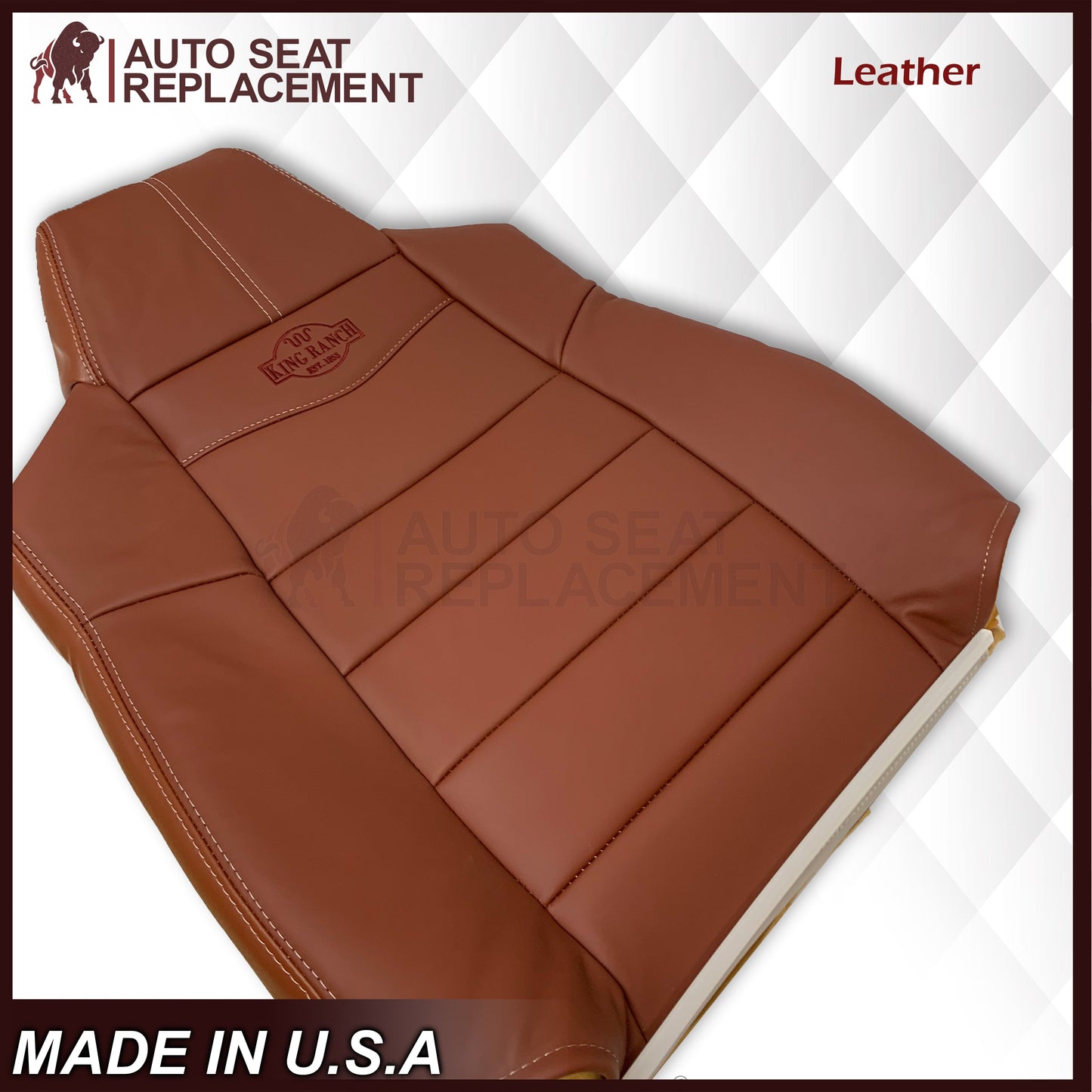 2008-2010 Ford F-250 F-350 F-450 F-550 Lariat Seat Cover in King Ranch: Choose From Variants