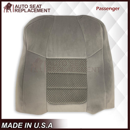 2001 Ford F250 F350 XLT Extended Quad Cab Gray Cloth Seat Cover