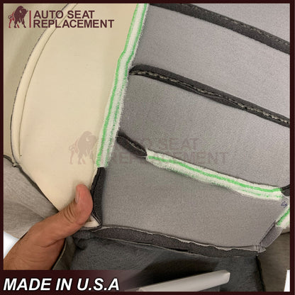 2001 Ford F250 F350 XLT Extended Quad Cab Gray Cloth Seat Cover