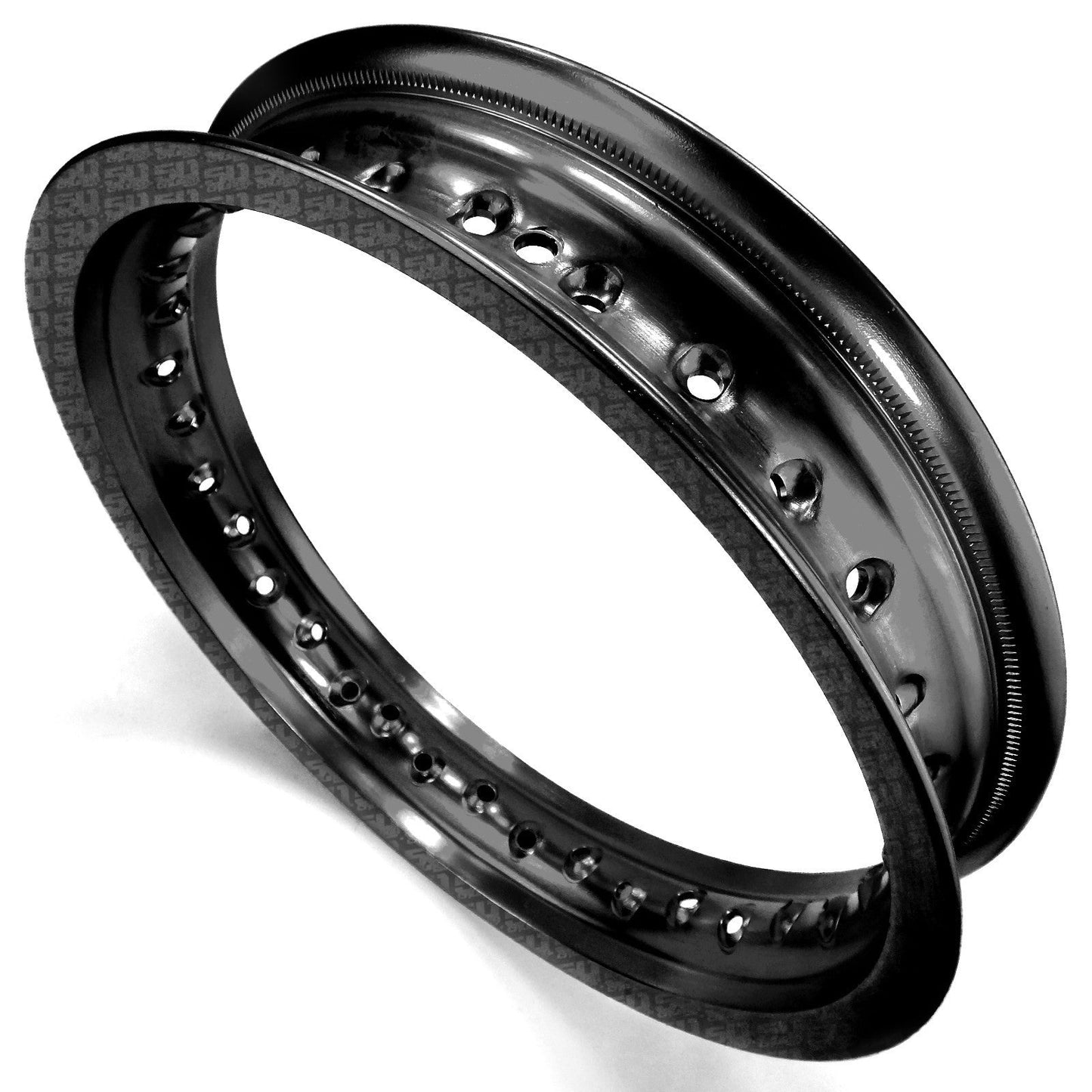 2 Pit Bike Rims 10 inch 28 Hole + Spokes