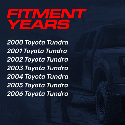 Toyota Tundra (2000-2006) Textured Black Replacement Tailgate Handle with Backup Camera