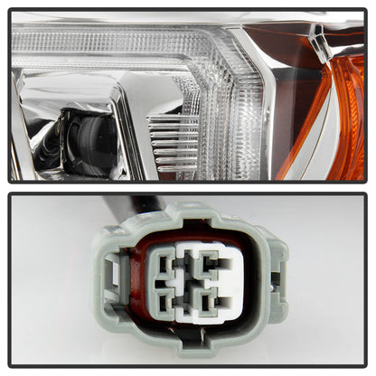 Spyder 16-20 Toyota Tacoma LED Model Only High-Power LED Headlights - Chrome PRO-YD-TT16LEDAP-C 5088383