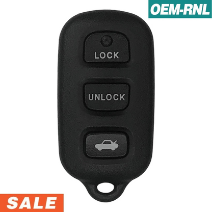 Toyota Avalon Solara 1998-2004 Keyless Entry Remote 4 Button (OEM)