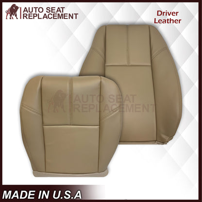 2007-2014 Chevy Silverado Front, Second and Third Row Seat Covers In Tan: Choose From Variation
