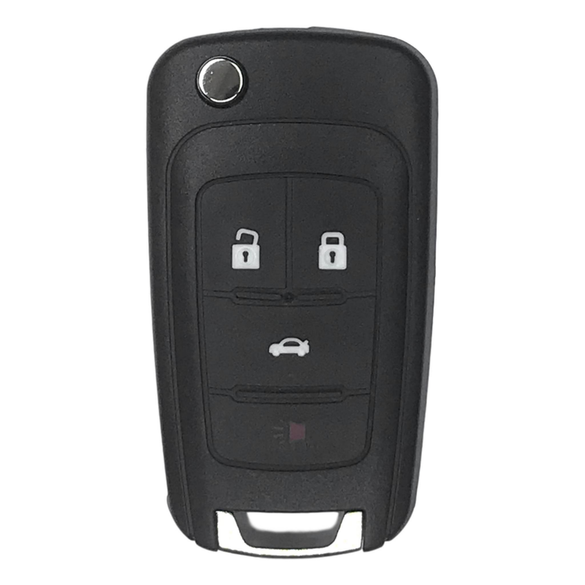 Buick Chevrolet GM 4 Button Flip Key Remote 2010-2021 For OHT01060512