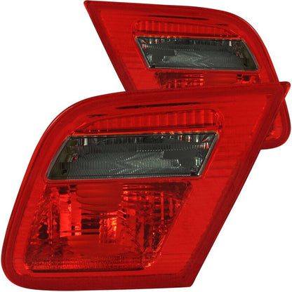 Anzo 2000-2003 BMW 3 Series E46 Tail lights Red/Smoke - Inner