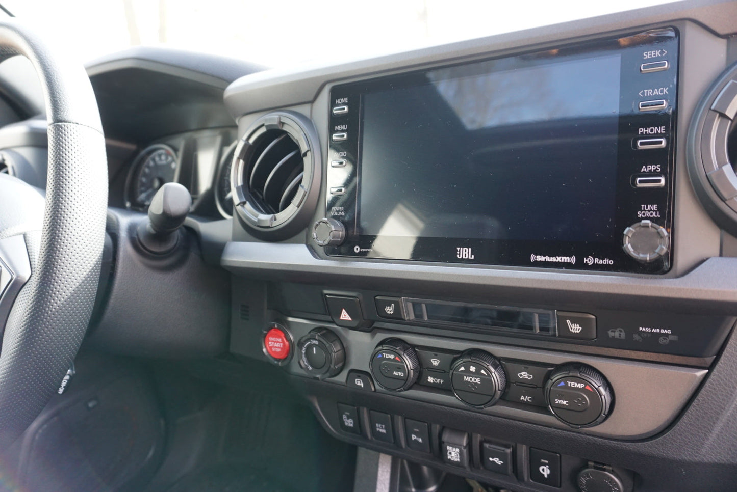 Climate Rings (2016-2023 Tacoma DUAL ZONE) - BLACK