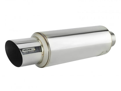 SKUNK2 Universal Muffler - 2.25" Inlet x 4.00" Outlet