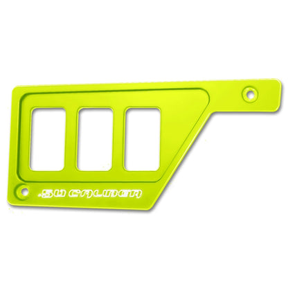 RZR XP1000 Left Side 3 Switch Dash Panel