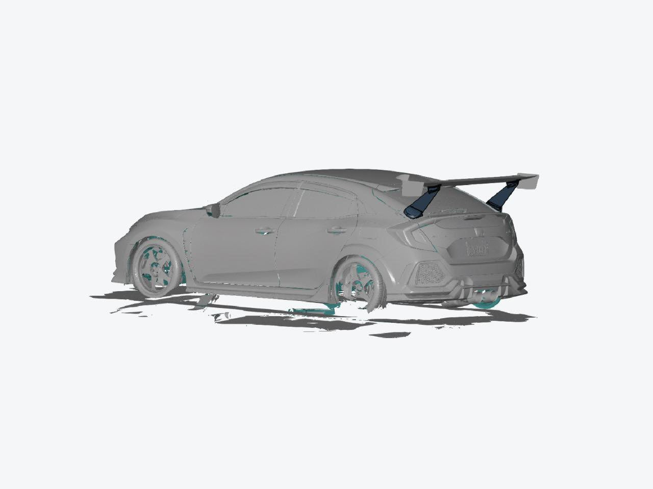 GT Wing – Honda Civic Type R/Sport (FK7/FK8, 2017-2021)