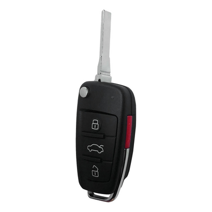 Audi OEM 4 Button Flip Key 2005-2010 NBG009272T / 8P0837220E