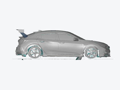 GT Wing – Honda Civic Type R/Sport (FK7/FK8, 2017-2021)