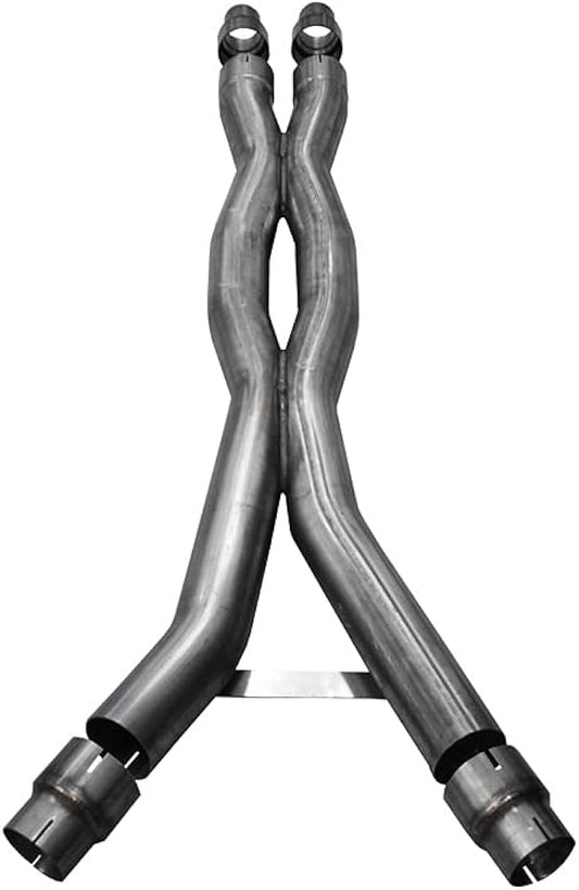 SPDZ1 Res-Delete 3.0” Double X-Pipe – Ford Mustang GT / Mach 1 / Dark Horse